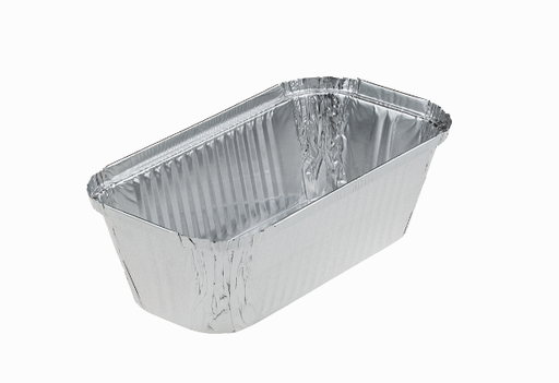 [45007052] RECTANGULAR ALUMINUM TRAY STRAIGHT EDGE CH1500 250X134 H70MM1500CC 8X100PC FOST+ INCLUDED