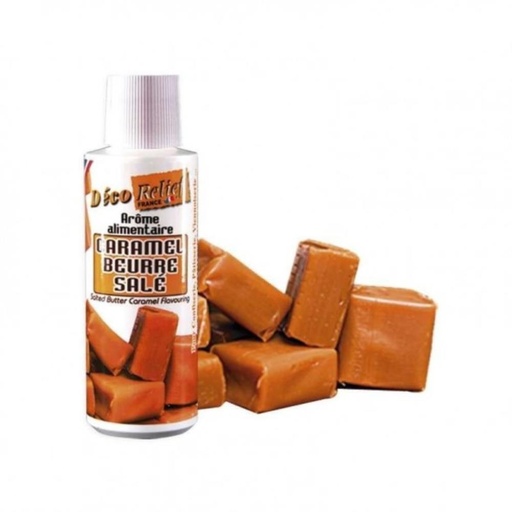 [70409148] DECORELIEF FLAVORS 120ML SALTED BUTTER CARAMEL