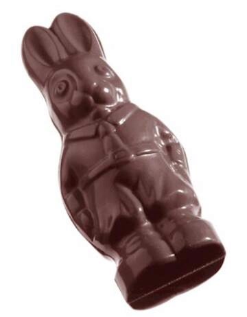 [70409385] CHOCOLATE MOLD STRAIGHT HARE CW1182 1X10 -- 23GR