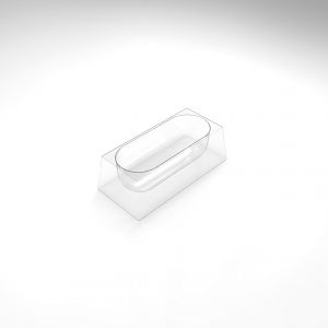 [08057928] 074240 PCB MOULES BÛCHES ARRONDIE PR 30 P. 20X8 CMH.7 CM AVC JAMBAGE 30PCES ***s/cd***