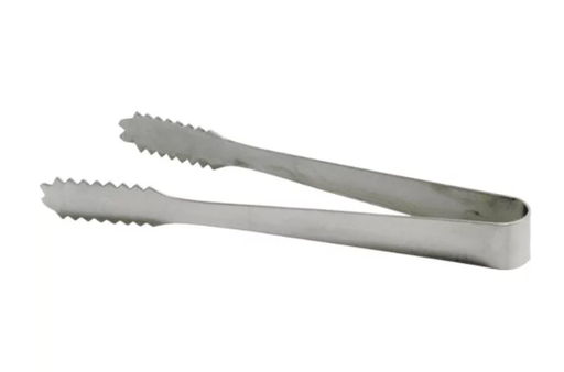 [57659183] ICE CUBE TONGS STAINLESS STEEL 18/0-18CM