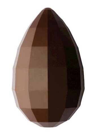 [70410337] +MOULE À CHOCOLAT ŒUF 155 X 100 MM DIAMANT CF0712360X195X50MM
