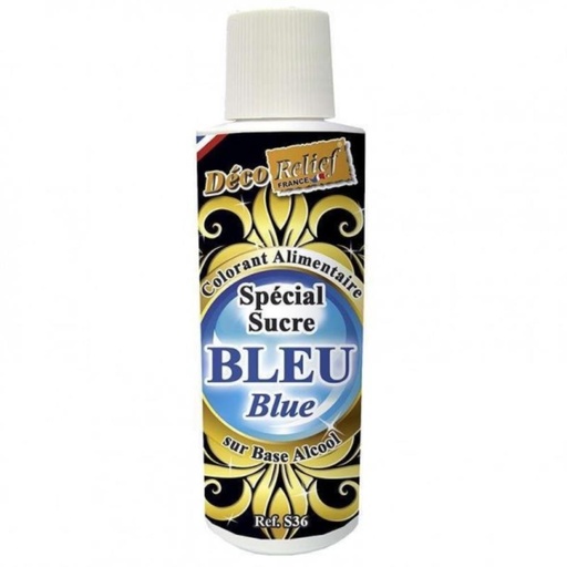 [70409326] VLOEIBAAR EETBAAR KLEURSTOF SUIKER SPECIAAL BLAUW125ML=FLES