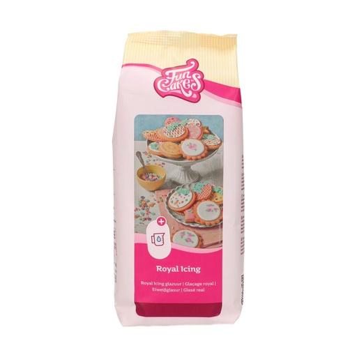[08076016] FUNCAKES MIX ROYAL GLAZE 900GR