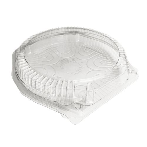 [41802322] BOÎTE PATISSIERE PATIPACK RONDE Ø23,5X5CM COUVERCLE À CHARNIÈRE SANS AERATION 210PCS ***S/CD***