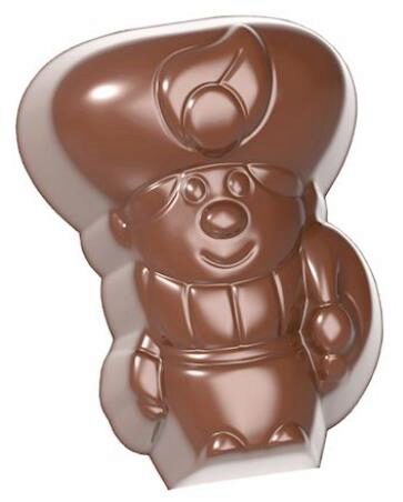 [70409540] MOULE À CHOCOLAT PÈRE FOUETTARD PRALINE CW1869 3X8 -- 10.5GR
