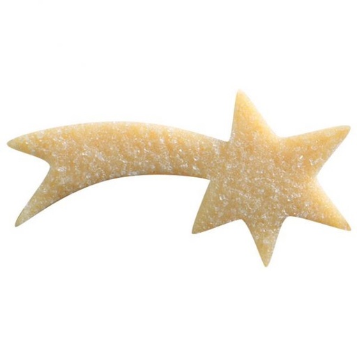 [08057974] 074292 PCB ETOILES FILANTES CB CRISTALLISÉES 6,6X3,5 CM 150PCES ***S/CD***