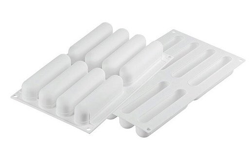 [51657476] SILIKOMART - MOULE SILICONE - L'ECLAIR 120 Ø 135X28MM HT 37MM