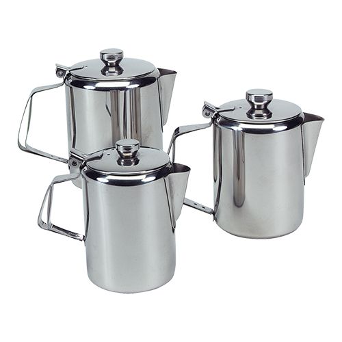 [53427014] CAFETIERE EN INOX 18/8 1.0L DIAM 10XH14CM