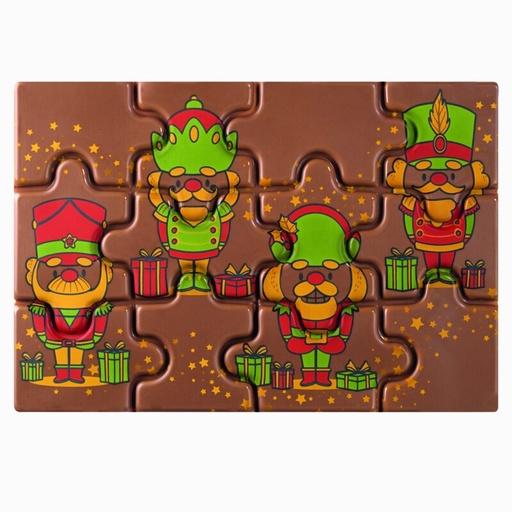 [08058183] 088066 PCB BLISTERS PUZZLES NUTCRACKER STRIP 19X13CM 10PCS ***S/CDE***