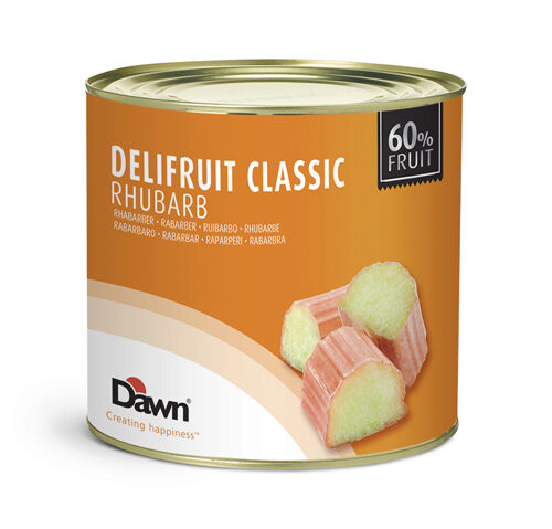 [01060331] DAWN DELIFRUIT CLASSIC RABARBER 2,7KG = BLIK