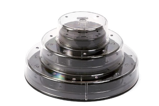 [70408173] PRESENTOIR A POP CAKE ROND SILIKOMART POPS STAND NOIR