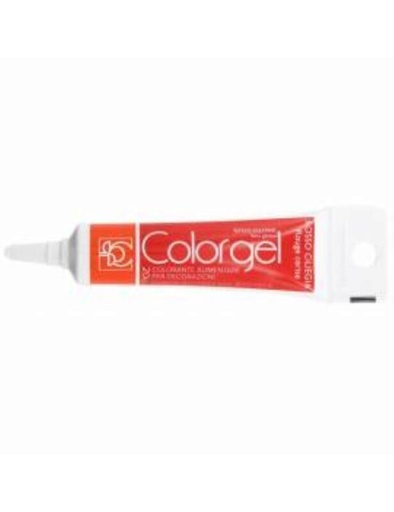 [70407078] KLEURSTOF GEL ROOD 20GR =BUIS