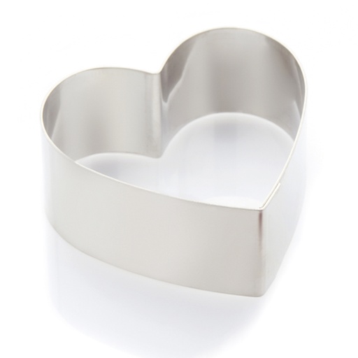 [51701424] INOX HART ZONDER BODEM 24X5CM=STUK