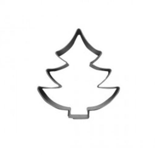 [70407484] TINPLATE CHRISTMAS TREE COOKIE CUTTER 60X70MM