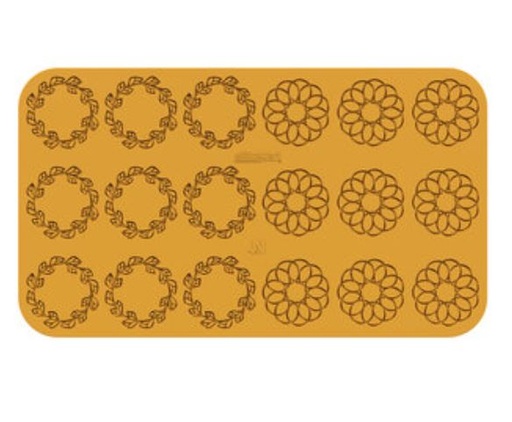 [51661477] SILIKOMART SILICONEN KROONVORM 2 VORMEN N.9 Ø68 H 2 MM N.9 Ø77 H 2 MM