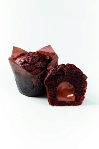 [02042098] DELIFRANCE 19770 CACAO MUFFIN CHOCOLADE EN HAZELNO