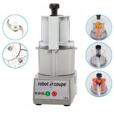 [62250373] ROBOT COUPE R101XL COMBINED CUTTER-CL450W-1.9L- 1500RPM - 230V/1 - +E2+R2
