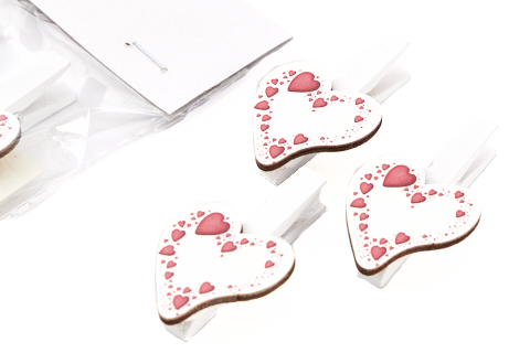 [62230155] HOUTEN TANG LIEFDE HART 5CM 6ST