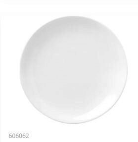 [60251581] GURAL ENT BLANCHE ASSIETTE PORCELAINE PLATE 30CM - 606062
