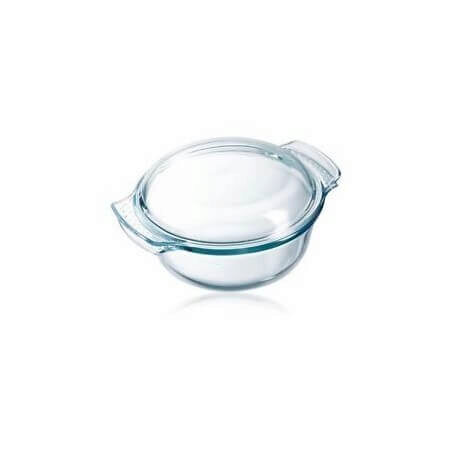 [57661177] PYREX CLASSIC COCOTTE RONDE 32X26CM 375L+1.4L BOROSILICATE -40+300°