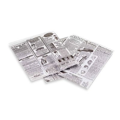 [57658382] BURGERS BAG 13X13.5CM OPEN ON 2 SIDES PACK OF 1000PC