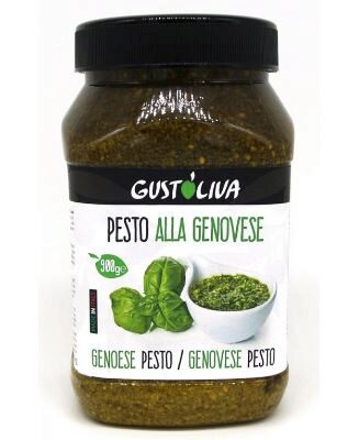 [06100073] GROENE PESTO ALLA GENOVESE 0.9 KG = POT