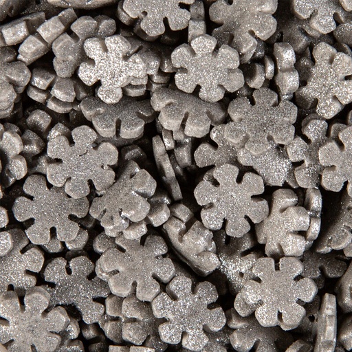 [08082220] 57510 IJSKRISTAL DONKER ZILVER 200 GR =POT