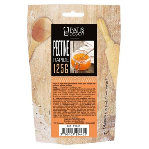 [08075065] PATISDECOR RAP PECTINE 125GR=POT