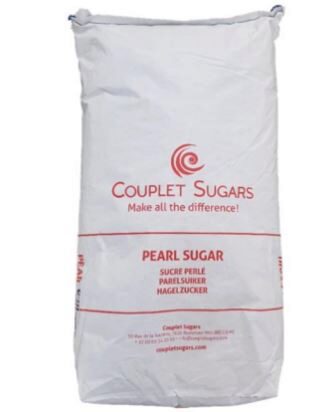 [03010259] SUIKER PERLE C40 CARRARE 25KG = ZAK