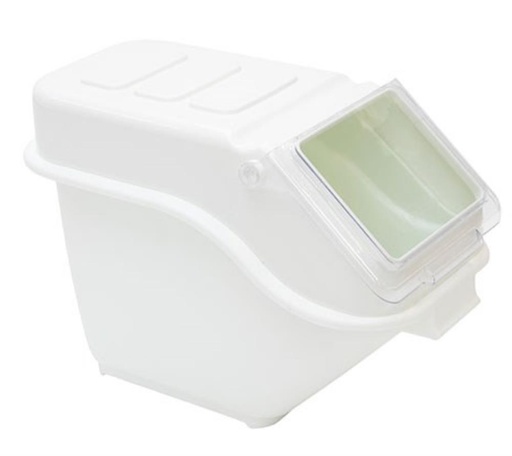 [50611213] BAC INGREDIENTS BLANC 24L BPA FREE A/COUVERCLE