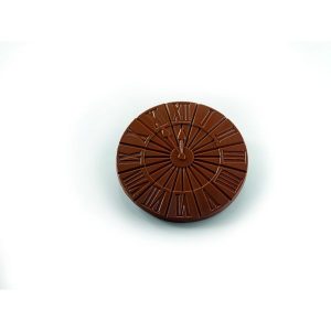 [08057988] PCB Moulds tabletten Klok voor 12 stuks ø 15,5 cm D. 1 cm 12 stuks ***s/cd***