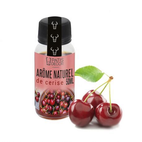 [08075107] NATUURLIJKE AROMA KERS 50ML=POT