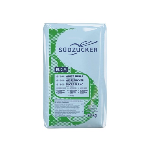 [03010052] GEKRISTALLISEERDE SUIKER K2 ZAKJE VAN 20KG = ZAKJE