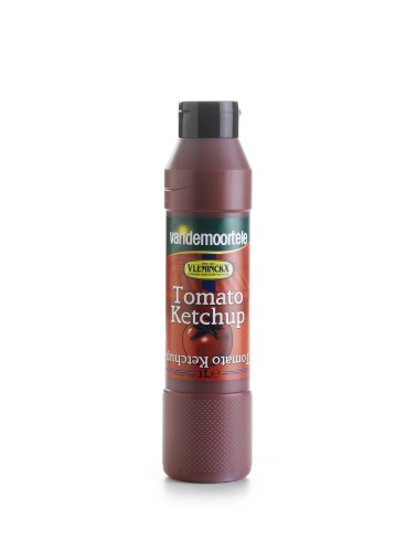 [05070106] VANDEMOORTELE SAUCE TOMATO KETCHUP TUBE 1L