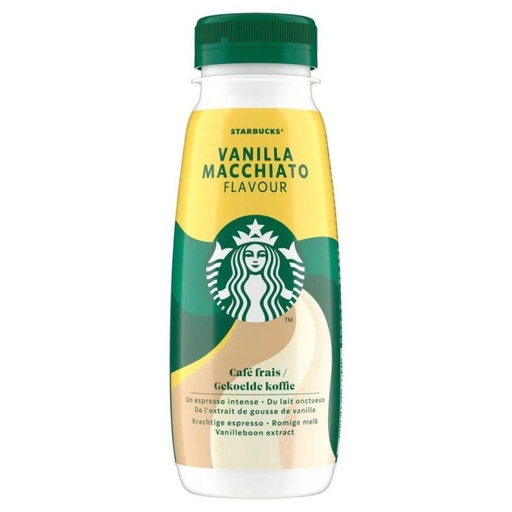 [02050295] BOISSON STARBUCKS  VANILLA MACCHIATO 220ML PET BS13063/592272