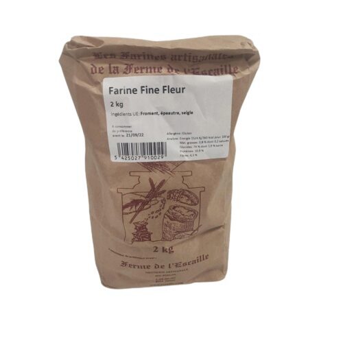 [05100976] FINE FLOUR BLOEM 2KG FERME DE L ESCAILLE