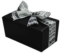 [62000323] BALLOTIN "COLOR" 250 GR NOIR 117 X 61X 55 MM E 25PCES