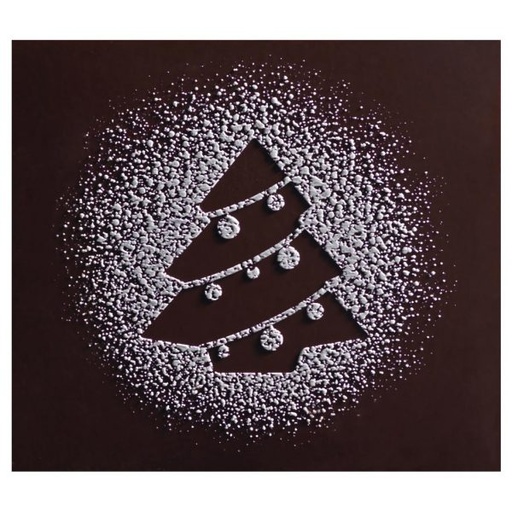[08057280] PCB NC tips met besneeuwd reliëf 8,5x7,5 cm 72 stuks *** s / cd ***