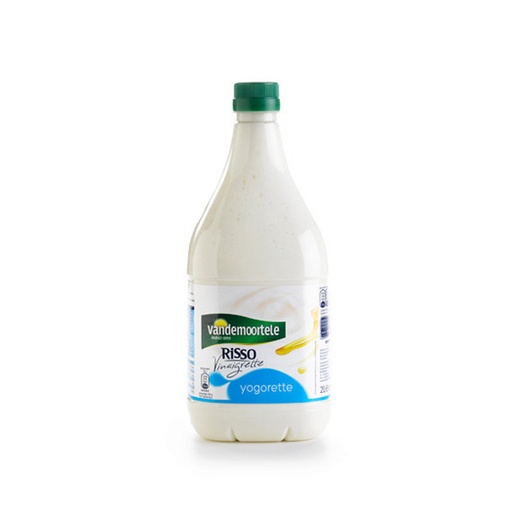 [05100134] VINAIGRETTE VANDEMOORTELE RISSO YOGORETTE YOGHURT6 X 2 L = DOOS