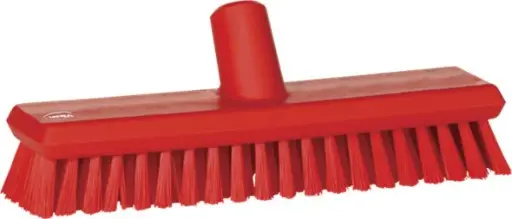 [57662788] VIKAN 70603 30CM RED DECK WASHING BRUSH - FIRM BRISTLE SCOURING