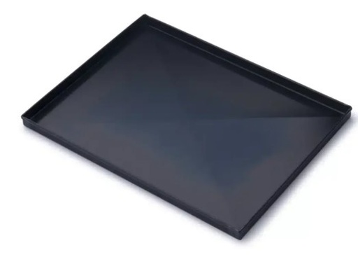 [51301064] PLAQUE TOLE NOIRE  40X30CM 4 BORDS DROITS 4 CM  EPAISSEUR 12/10
