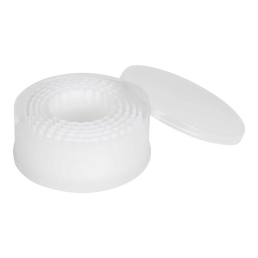 [57658900] PATISSE SET 5 EMPORTE PCES REVERSIBLES LISSES/CANNELES - MENAGER