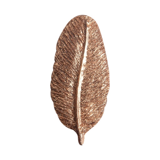 [08034233] 1034321 PLUMES DORÉES EN CHOCOLAT 4,5 X 2,5 CM 90PCES ***S/CDE***