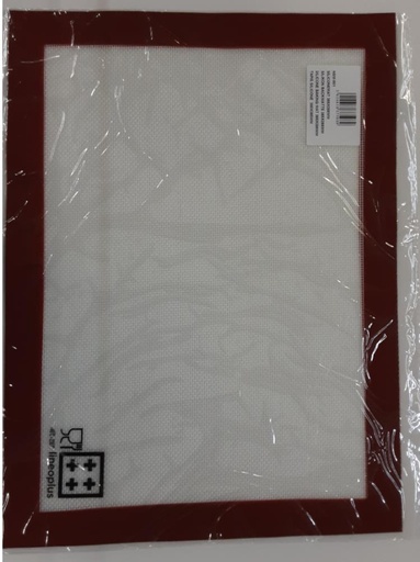 [51300675] TAPIS SILICONE BRUYERRE 385 X 285 MM PLAQUE 40X30 POUR CUISSON /SURGELATION - LAVABLE - NSM-4030-000