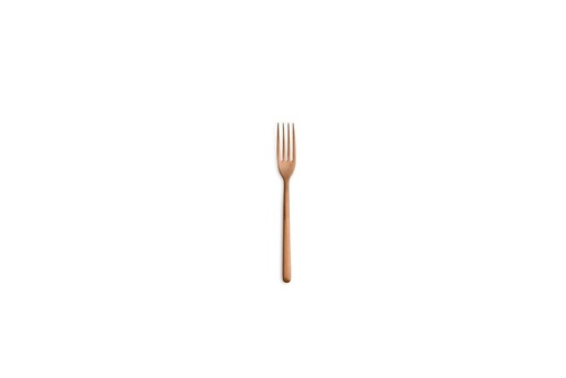 [60251601] COMAS CANADA VINTAGE COPPER CAKE FORK 18%