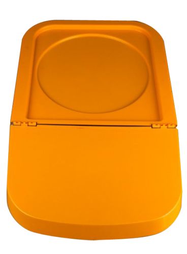 [50611207] COUVERCLE BAC A INGREDIENTS 40L ORANGE 43 X 73 CM