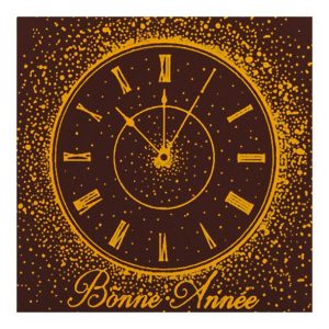 [08057582] 070451 PCB CARRÉS CN HORLOGE 4,5 CM 120PCES ***S/CD***