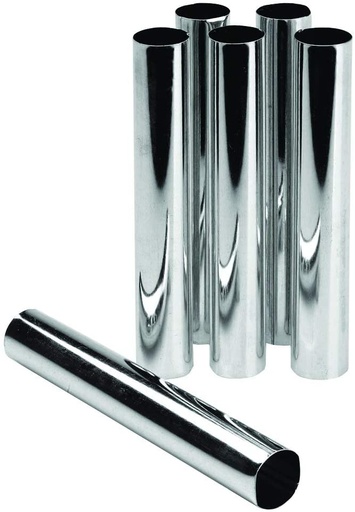 [54917168] IBILI SET 6 ROULEAUX FROMAGE FER BLANC 2XH14CM