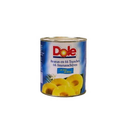 [01010138] ANANAS SLICED 60/70 SLICED HERCULE 6X3KG  = BLIKJE